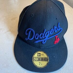 💙LA Dodgers Baseball Fitted 7 1/8 Cap.